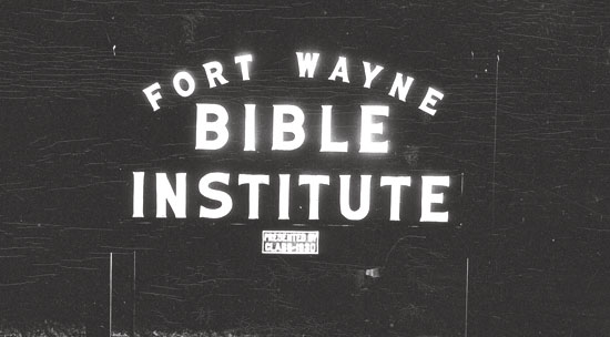 1948 – 2. FWBI, one of 18 Charter Members of the Accrediting Association of Bible Institutes and Bible Colleges