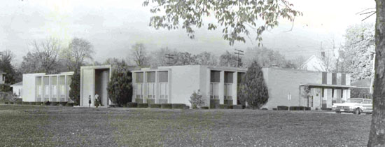 1961 — Lehman Library dedicated ($300,000); It was the first building on the south campus.