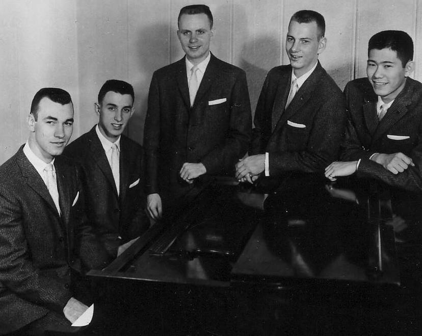 Crusader Quartet 1958 publicity photo-Founders St. 1