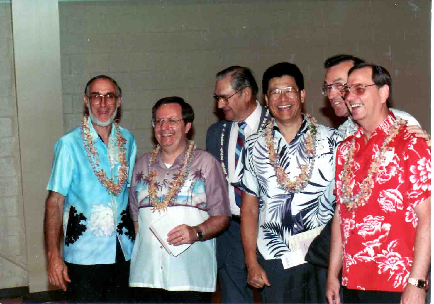 Crusader Quartet w Don Rohrs at Alumni Banq 1990